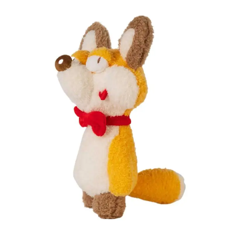 Fox Plush Doll ตุ๊กตาสัตว์ยัดไส้นุ่มน่ารัก Fox Plush ของเล่นน้ําหนักเบาสัตว์โยนหมอน Big Tail Comfort ตุ๊กตาสําหรับ Bed & Home