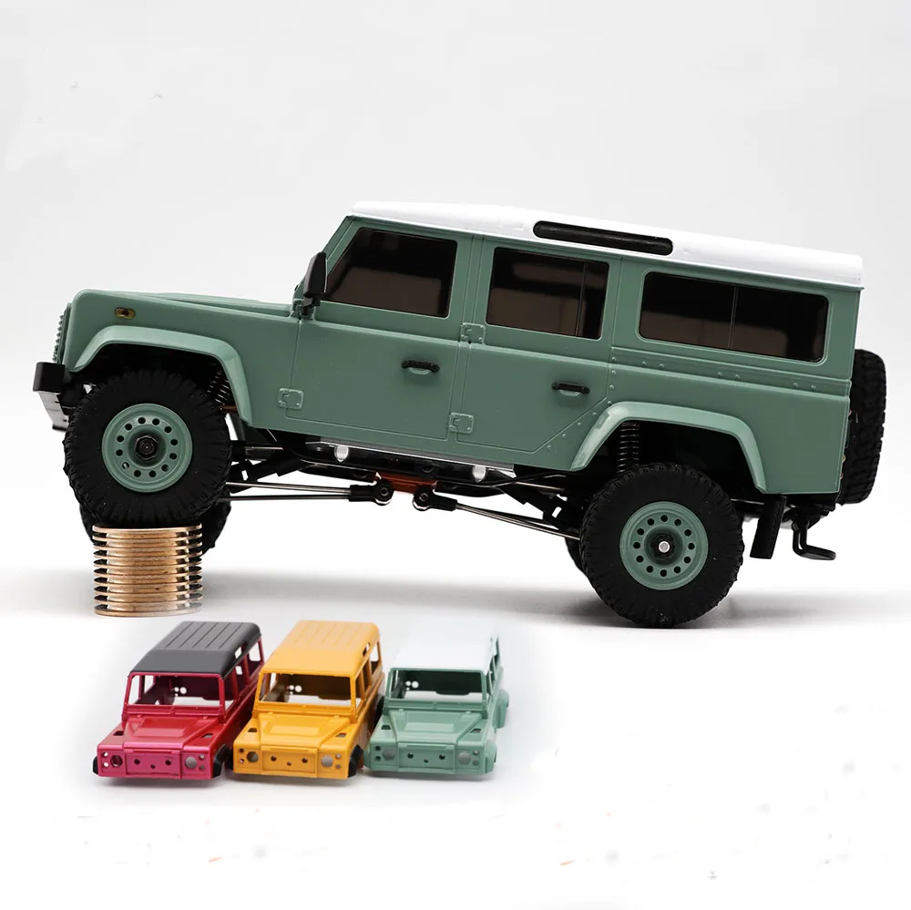 Orlandoo Hunter Rc Crawler Model Oh32A03 For Land Rover Defender 1:32 Mini Climbing Car Kit Assembled Four-Wheel Drive Diy Parts