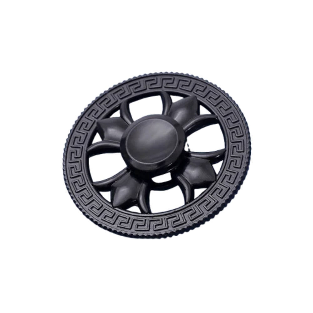 หมุนของเล่น Gyroscope รอบ Fidget Spinner ของเล่นสังกะสีอัลลอยด์บรรเทาความเมื่อยล้าเดสก์ท็อป Spinner ของเล่นโลหะปลายนิ้ว Gyro ผู้ใหญ่