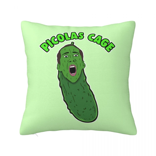 Picolas Cage Nicolas Cage Pillow Covers Living Room Cartoon Cushion Cover Funny Pillowcase 45 45 AliExpress