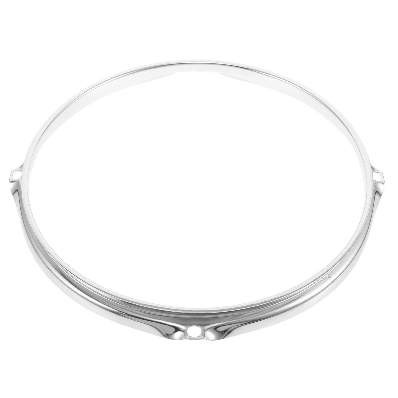 Metal Snare Drum Ring Hoop Replacement Easy to Install Precision Stamped Steel Drum Percussion Accessories Metal Hoop Protector