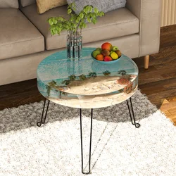 Large Round Ornament River Table Making Silicone Mold Crystal Epoxy Resin Mold Epoxy Exhibition Table Crafting Tools clay mold
