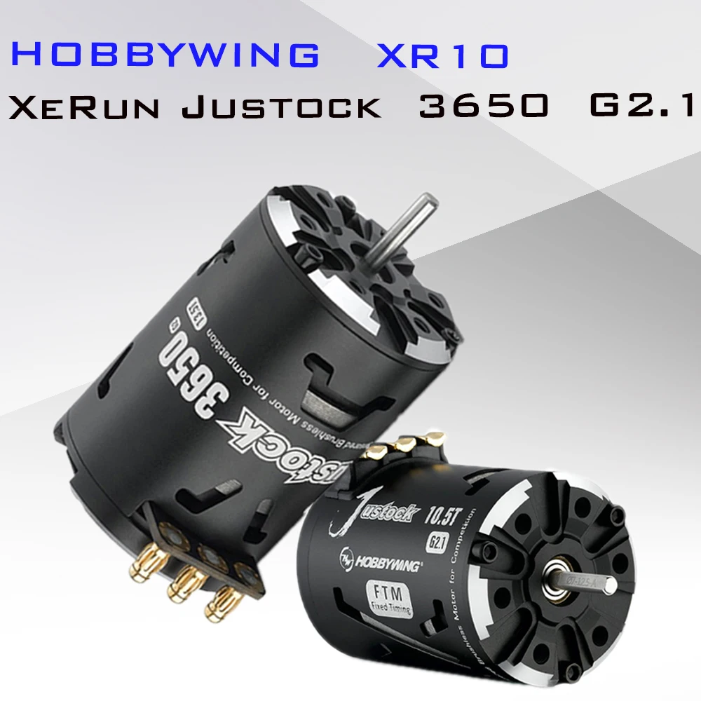 

HOBBYWING XR10 XeRun Justock 3650 G2.1 (10.5T-25.5T)2-3s Senseless Brushless Motor Racing Model Accessories