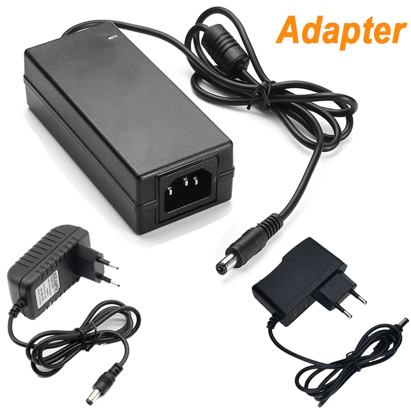 Adaptador 12V 24V 5V DC fuente de alimentación Universal 12V 5V 24V 1A 2A 3A 5A 8A 10A transformador AC 220V a 12 voltios adaptador de CA controlador LED