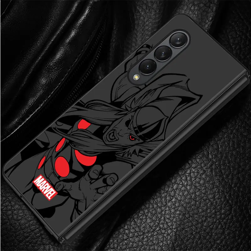 Marvel superhero cartoon Cases for Samsung Galaxy Z Fold3 ZFold4 Z Fold4 Z Fold5 5G Hard PC Shockproof Back Cover