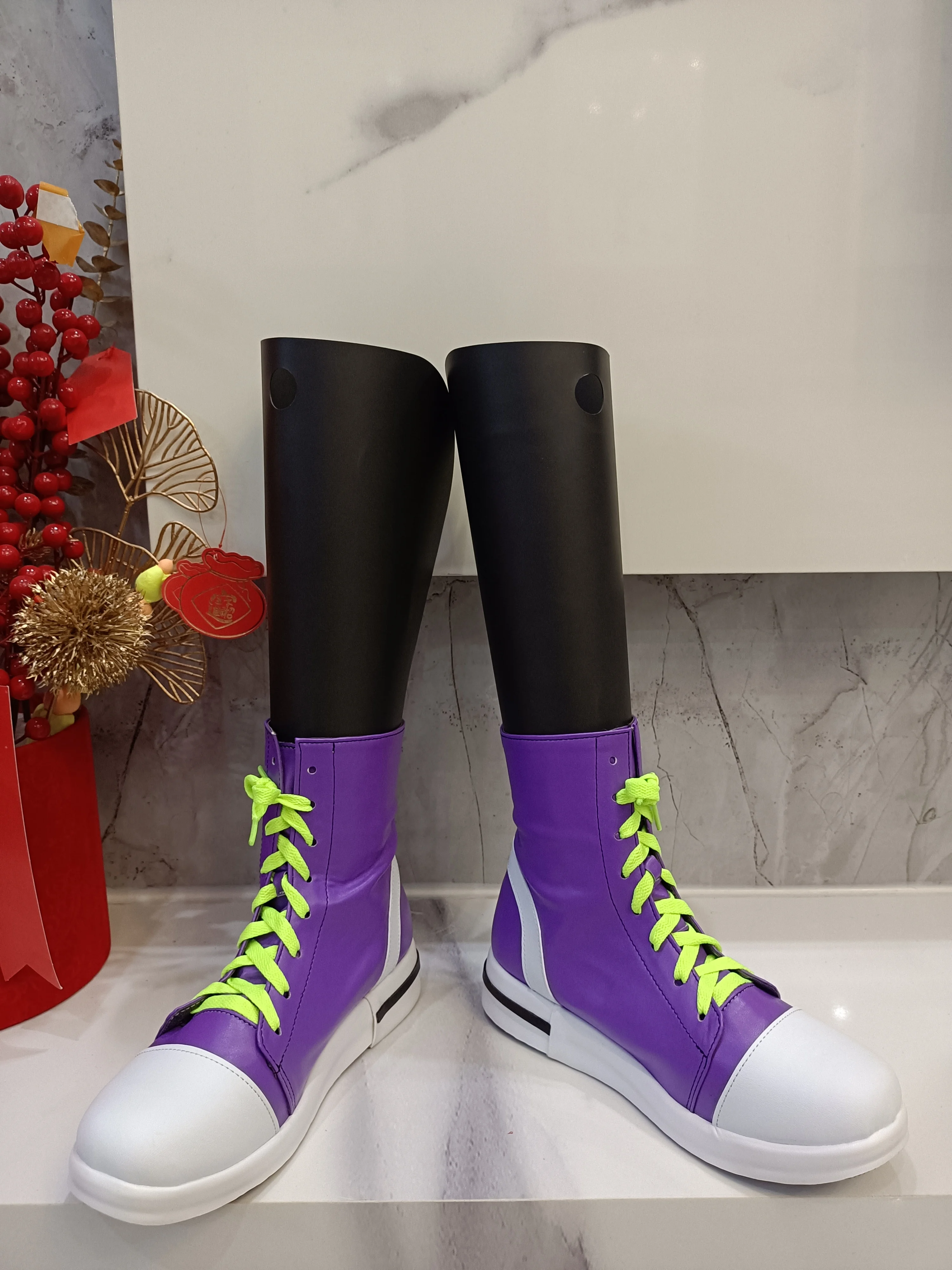 ParadoxLive para meu Stella VISTY Aoi Kureha Cosplay Sapatos Botas Jogo Anime Carnaval Halloween Rainbowcos0 W2637