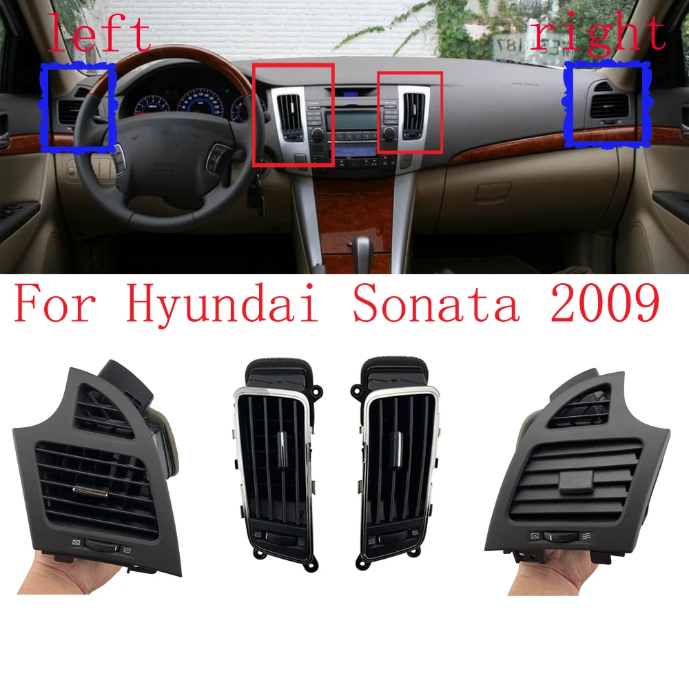 

HUIYAN brand new air outlet For Hyundai Sonata 2009 AIR VENT Dashboard Air Vents Instrument panel air outlet air condition