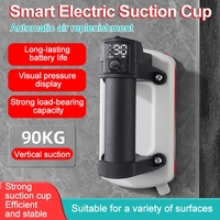 Electric Vacuum Sucker with Rechargable Battery One-Click Start Vacuum Air Pump 90KG Glass Tile Suction Cup Heavy-Duty Lifter