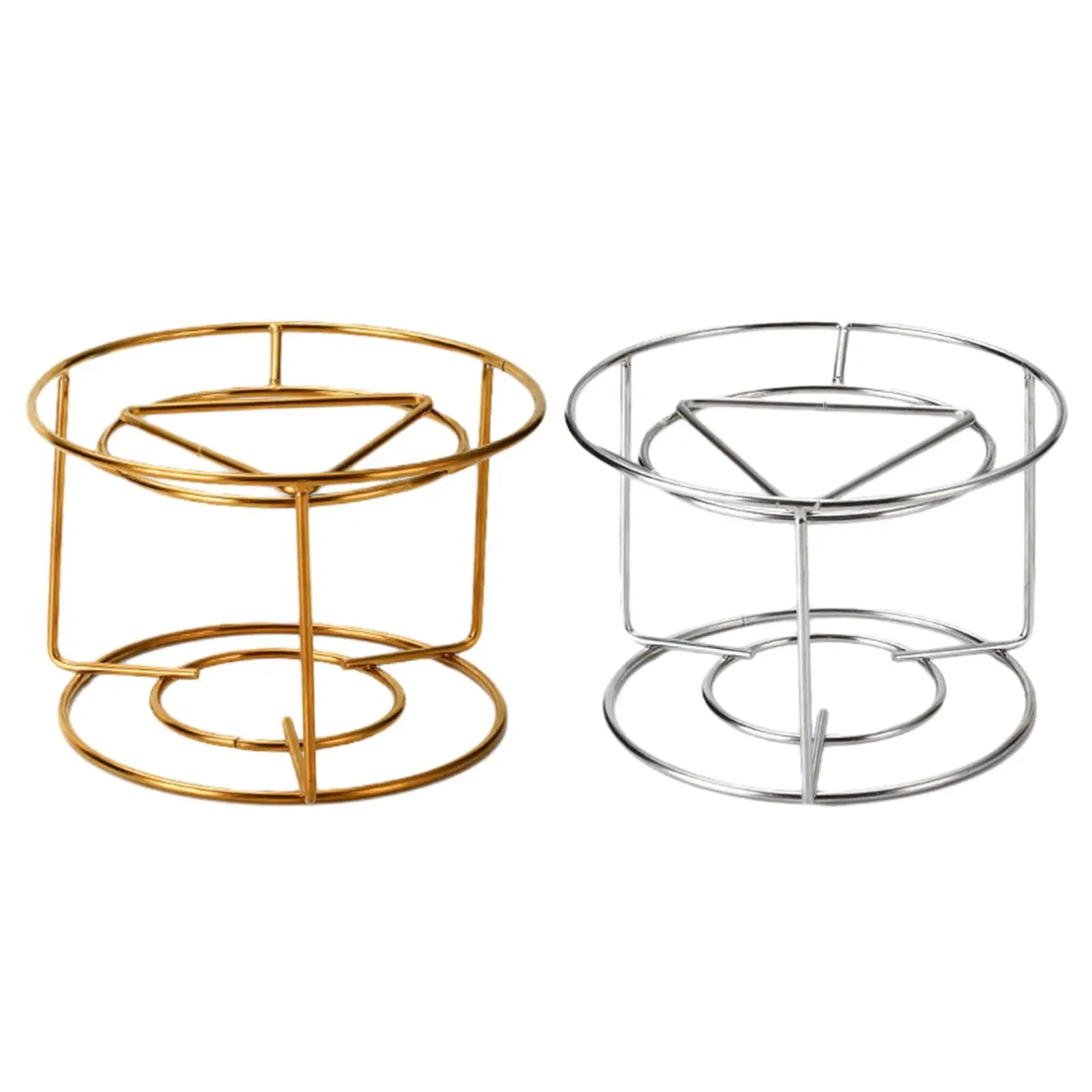 Sturdy Stainless Steel Alcohol Pot Rack Bracket for Camping Stove Portable BBQ Support Stand Outdoor Hiking Backpacking Cooking