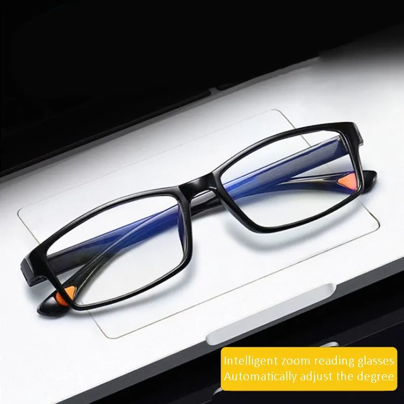 Adjusting Reading Glasses Readers High Quality Women Men Auto Bifocal Presbyopia Glasses 100 To 400 Eyeglasses Without Box