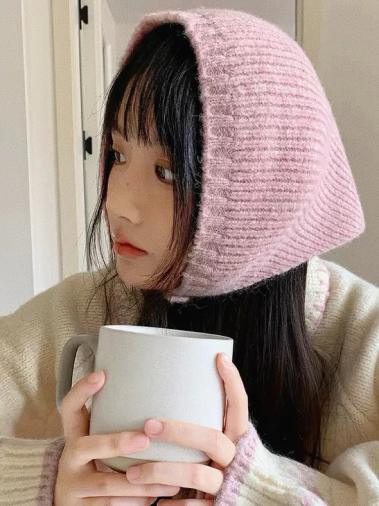 lenco-de-malha-faionable-na-moda-com-botoes-protecao-quente-para-os-ouvidos-furador-triangular-para-meninas-cor-pura-entrada-de-inverno