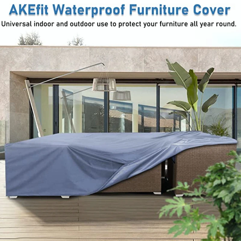 40 Size Outdoor Furniture Covers Waterproof Rain Snow Dust Wind-Proof Anti-UV Oxford Fabric Garden Lawn  Patio Furniture Covers