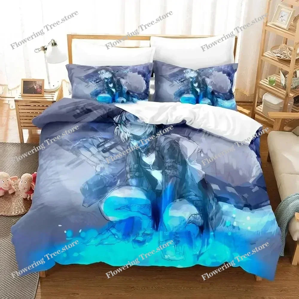 Anime Kantai Collection Bedding Set Duvet Cover Bed Set Quilt Cover Pillowcase Comforter king Queen Size Boys Bedding Set