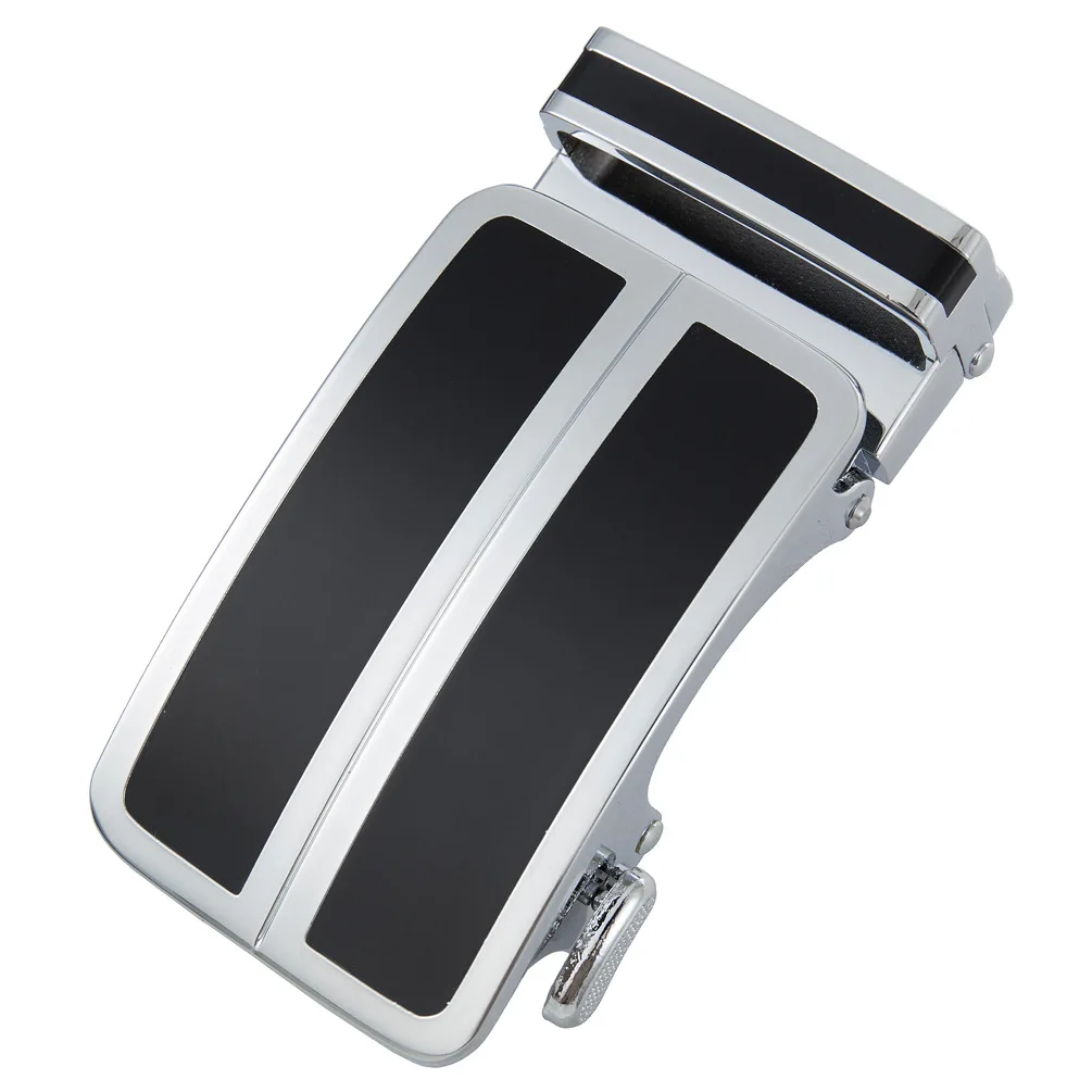 Neue Herren-Gürtelschnalle, Freizeit, ohne Gürtelschnalle, Business-Accessoires, Automatik-Schnalle, Breite 3,5 cm, Luxus-Gürtel, Designer-Herren – Detail 7