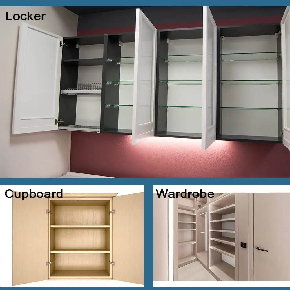 6/12 قطعة أوتاد دعم الرف ، مقاطع ذاتية اللصق لخزانة أرفف الكتب خزانة بين قوسين اللوح طبقة خزانة خزانة المساعد #4