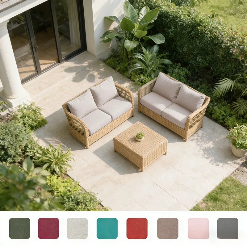 Outdoor Cushion Covers for Patio Furniture Elastic Sofa Seat Cushion Cover Outdoor Spandex L Shape Corner Couch Protector 2026