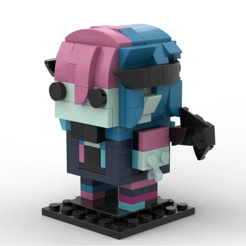 170 PCS MOC Beroemde Film Karakter Dubbele Vleugels Brickheadz Model Bouwsteen DIY Montage Bricks Speelgoed Voor Kinderen Kerstcadeaus