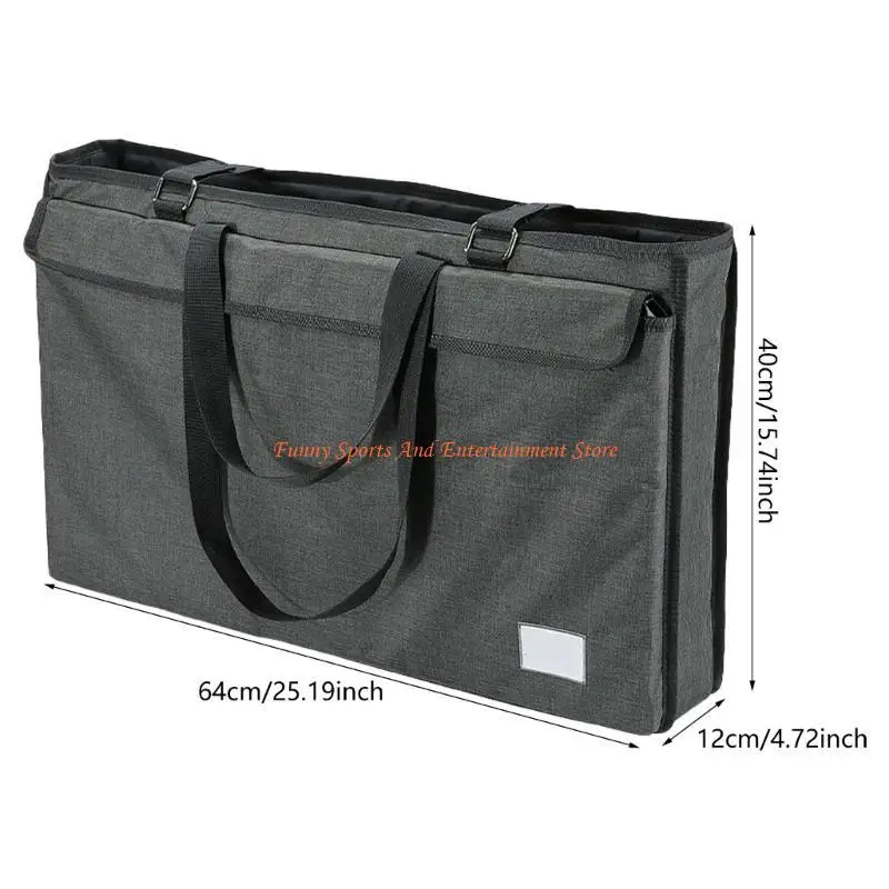 C4de مقاومة للماء حقيبة تخزين طاولة قابلة للطي مع مقبض للتخييم النزهات في الهواء الطلق #6