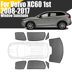 Custom Magnetic Car Window Sunshade For Volvo XC60 1st 2008-2017 Curtain Mesh Front Windshield 2011 2012 2013 2014 2015 2016