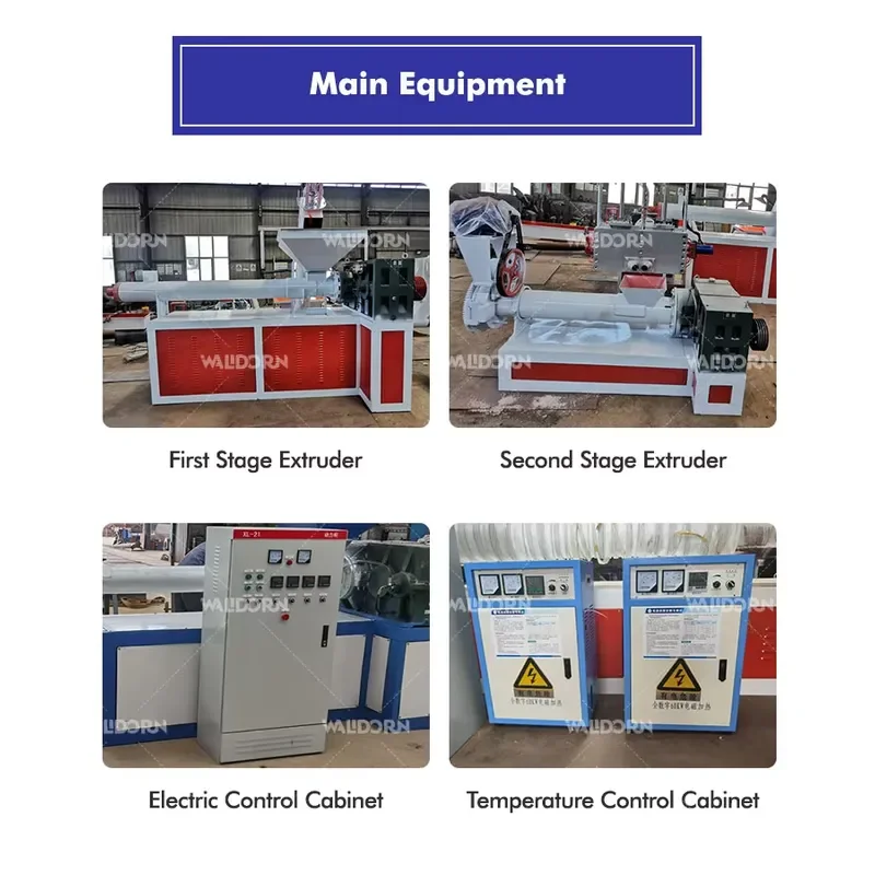 Recycling Machine 2026 Waste Plastic Recycling Machine Granulation PP Plastic Granulator Waste PP Plastic Pelletizing Machine