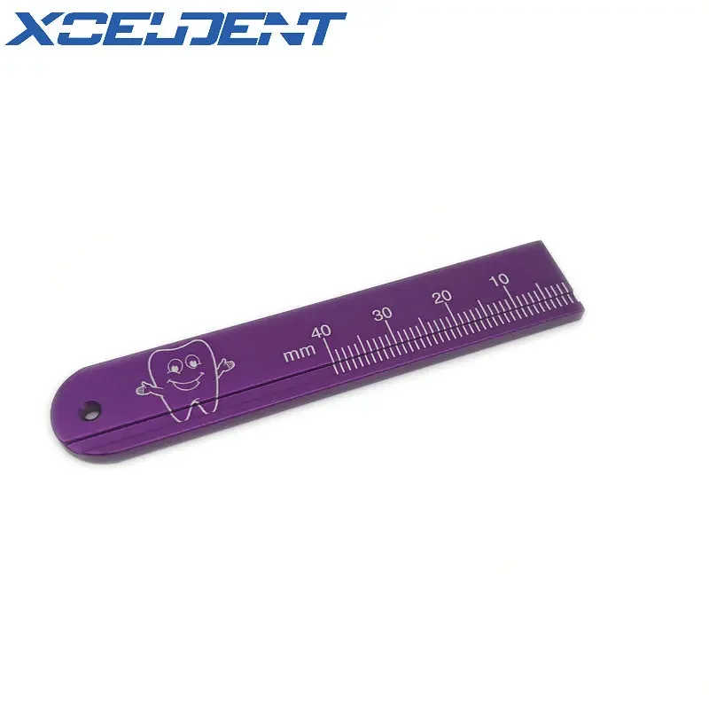 High Quality Aluminium Dental Endo Rulers Span Measure Scale Endodontic Finger Rulers Dentist Tools Materials