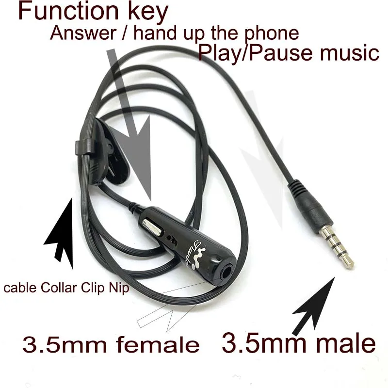 3.5mm Stereo Headset Earphones Socket+mic for Sony Ericsson Phone