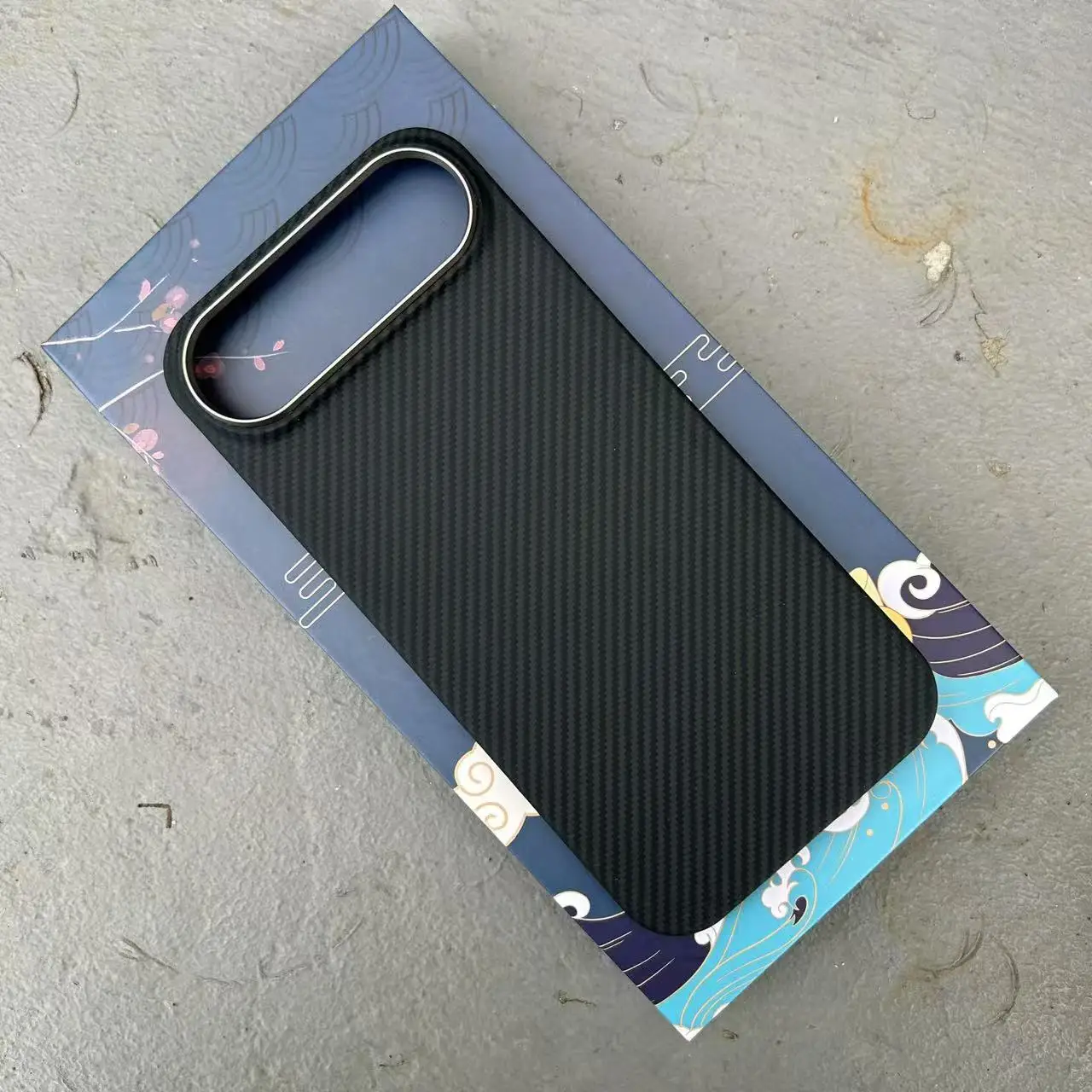 Per Magsafe Custodia magnetica per iPhone 17 Pro Max Vera fibra di carbonio Colore fibra aramidica Cover per iPhone 17 Pro/17pro max Custodia capa