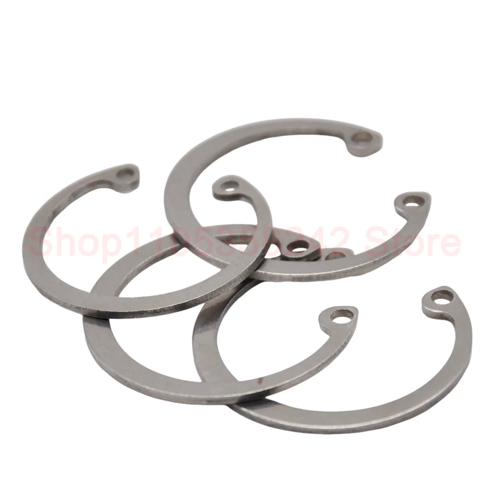 304 Stainless Steel M8~M50 C Clips Snap Retaining Ring for Hole GB893 65Mn Steel Washer Internal Retaining Ring Shaft Circlip