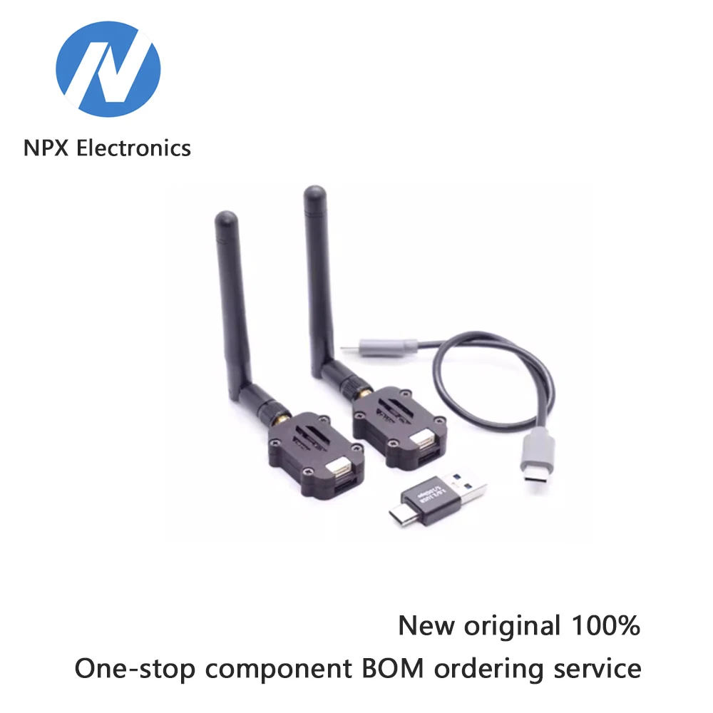 

2.4G unmanned aerial vehicle data transmission radio with a 15-kilometer long-range module, APM/PIX flight control system