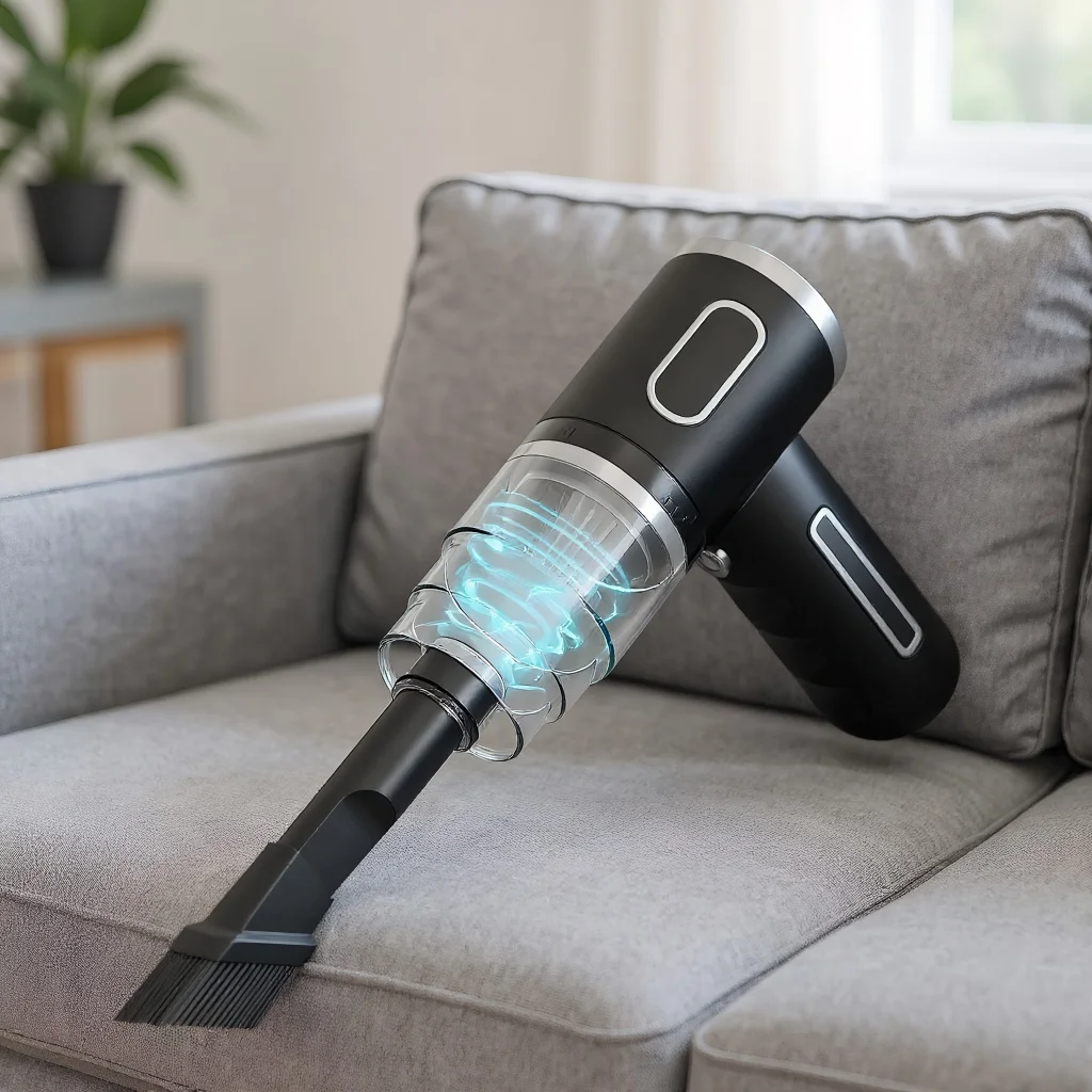 

Беспроводной автомобильный пылесос - 9000 Па, мощный всасывающий портативный мини-пылесос для уборки автомобиля дома