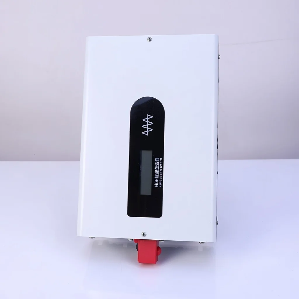 2000W Solar Power Hybrid Inverter Generator Pure Sine Wave 48V Battery 120V 240V Off Grid Home Energy System 2KW Inverter