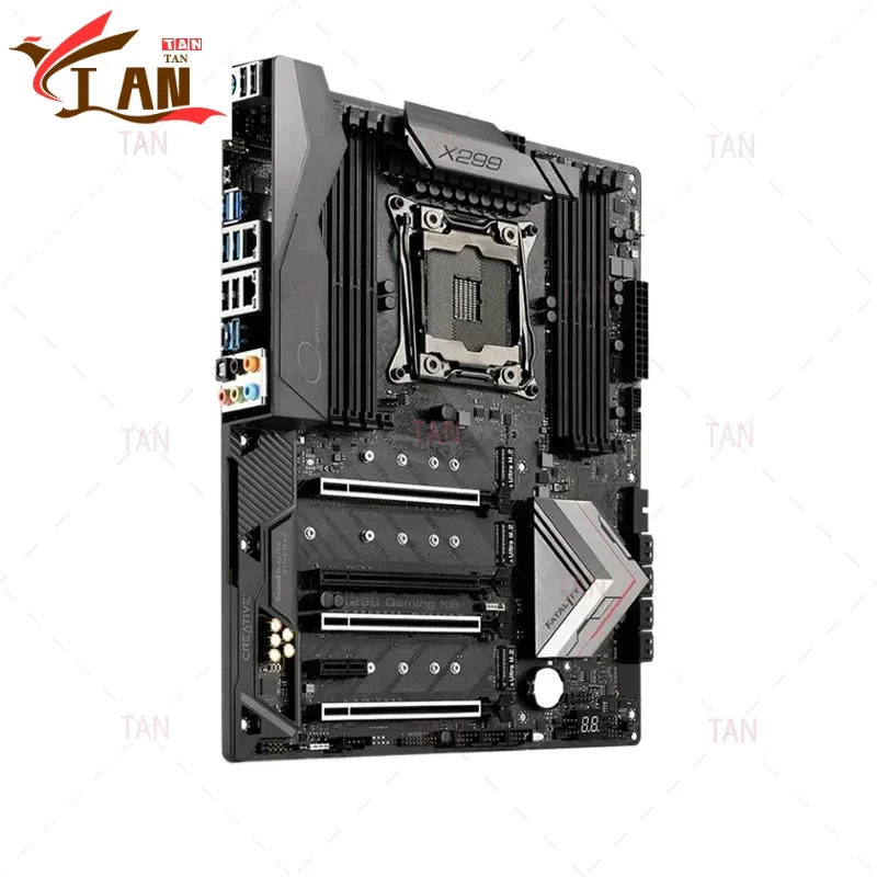 

Материнская плата для Asrock X299 GAMING K6, 256 ГБ PCI-E3.0 M.2 LGA 2066 DDR4 ATX X299, материнская плата, 100% протестирована, полностью работает TAN
