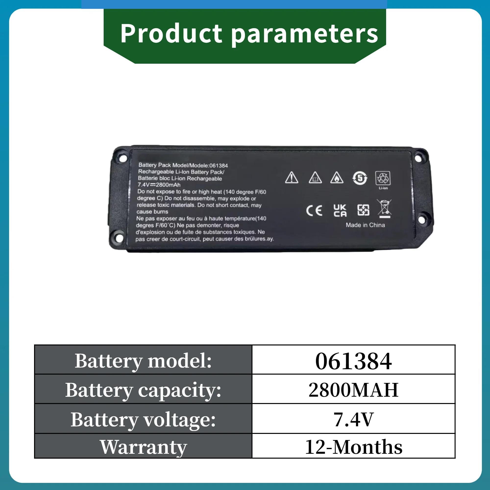 Factory Direct! Replacement Battery 061384 061385 063404 063287 061386  For BOSE SoundLink Mini I Bluetooth Speaker batteries