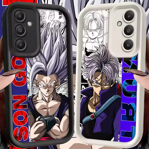 Dragon Ball Trunks Son Gohan Case for Samsung Galaxy S21 S24Ultra S20FE S25+ S24 Plus S25 Ultra S22 S23 FE Soft Cover