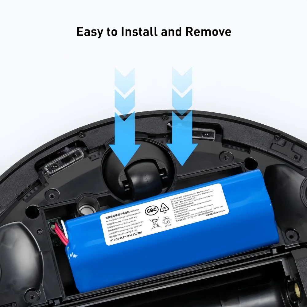 Nueva batería de repuesto de 14,4 V para Robot aspirador ECOVACS Deebot Ozmo 950 T8 T8 + T5Max Power Hero T10 T9 X1 DX65 DX96 DX93
