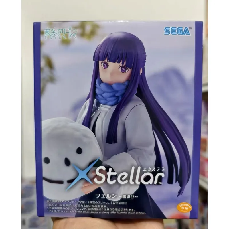 

В наличии Оригинальная фигурка SEGA Funeral Freelen XStellar Fern 14 см из ПВХ, аниме-игрушка, подарок, украшение