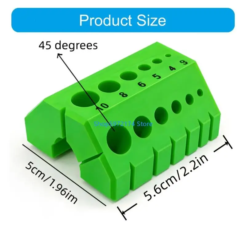 Y3NB Portable Lightweight Drill Jigs Guide Perfect For Woodworking And DIY Projects