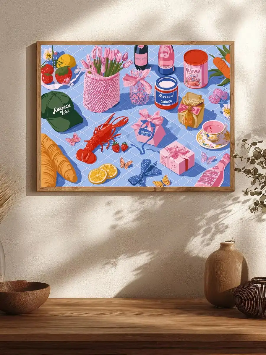 1 Stück 30x40cm/11,8x15,7 Zoll, 11Ct/14Ct Kreuzstich-Set, DIY Valentinstagsgeschenk, Stickerei-Set für Festlichkeiten, Rosa Pixel-Artikel – Detail 1