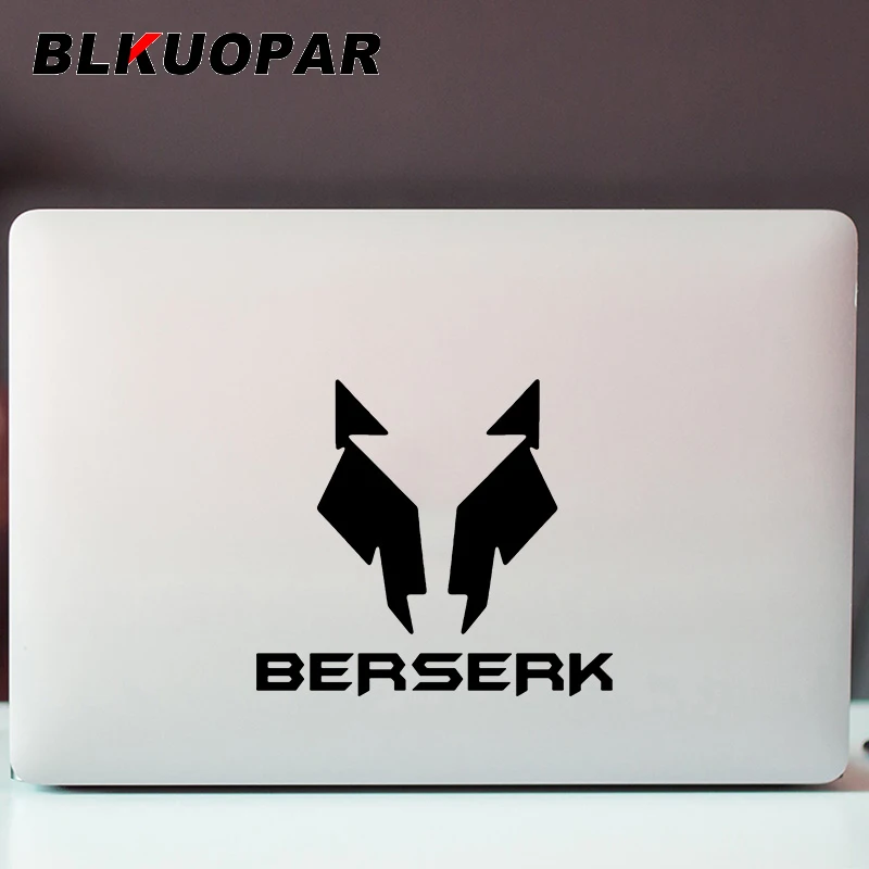 BLKUOPAR Eclipse Day guts Wolf's Head Dark Armor Car Sticker Anime Logo Decal Waterproof Die Cut Laptop Surfboard Car Styling