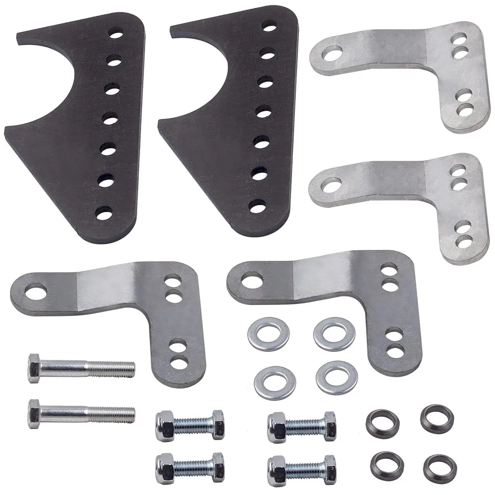 Coil Over Shock Mount Kit Adjustable Lower Brackets for 3