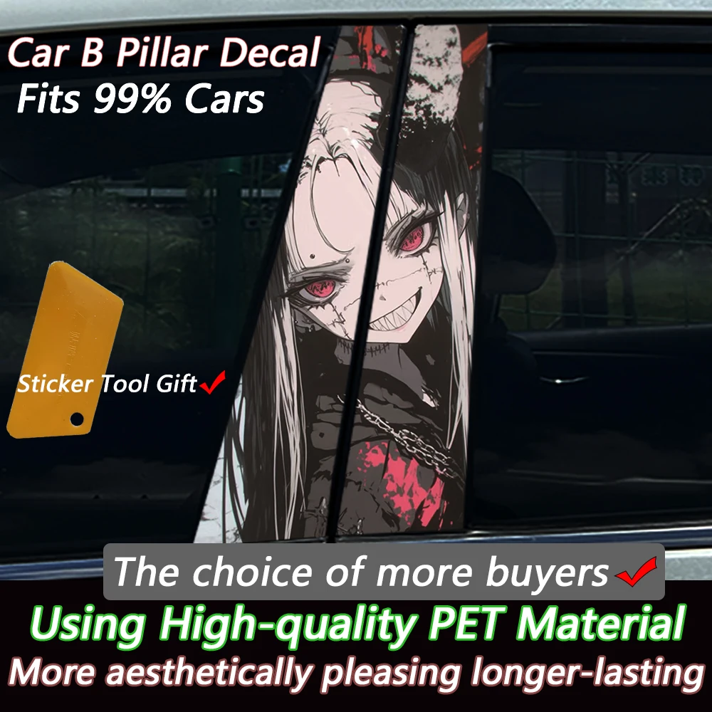2 ชิ้น ดีไซน์เด็กผู้หญิงอนิเมะ - 3D Printing Vinyl บทวิจารณ์และราคา