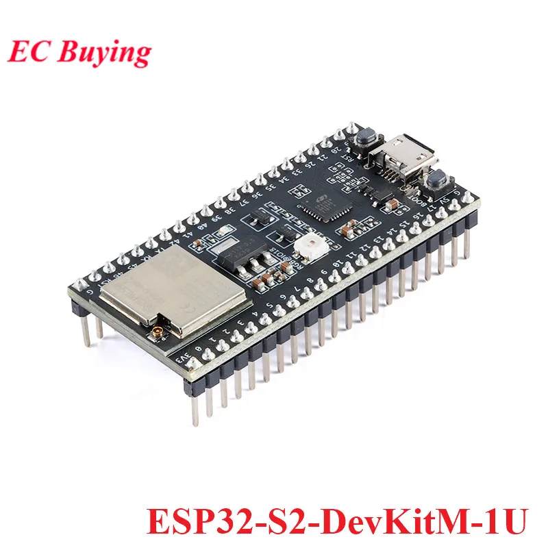 ESP32-S2-DevKitM-1U Development Board ESP32 ESP32-S2 ESP32-S2-MINI-1 ESP32-S2-MINI-1U 4MB Flash WiFi Wireless Module