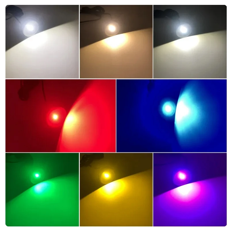 Mini dimmable led holofote, superfície ultra fina, focos de teto redondos montados, armário doméstico interno, luz pequena do ponto, 5v, 12v, 24v, 1w