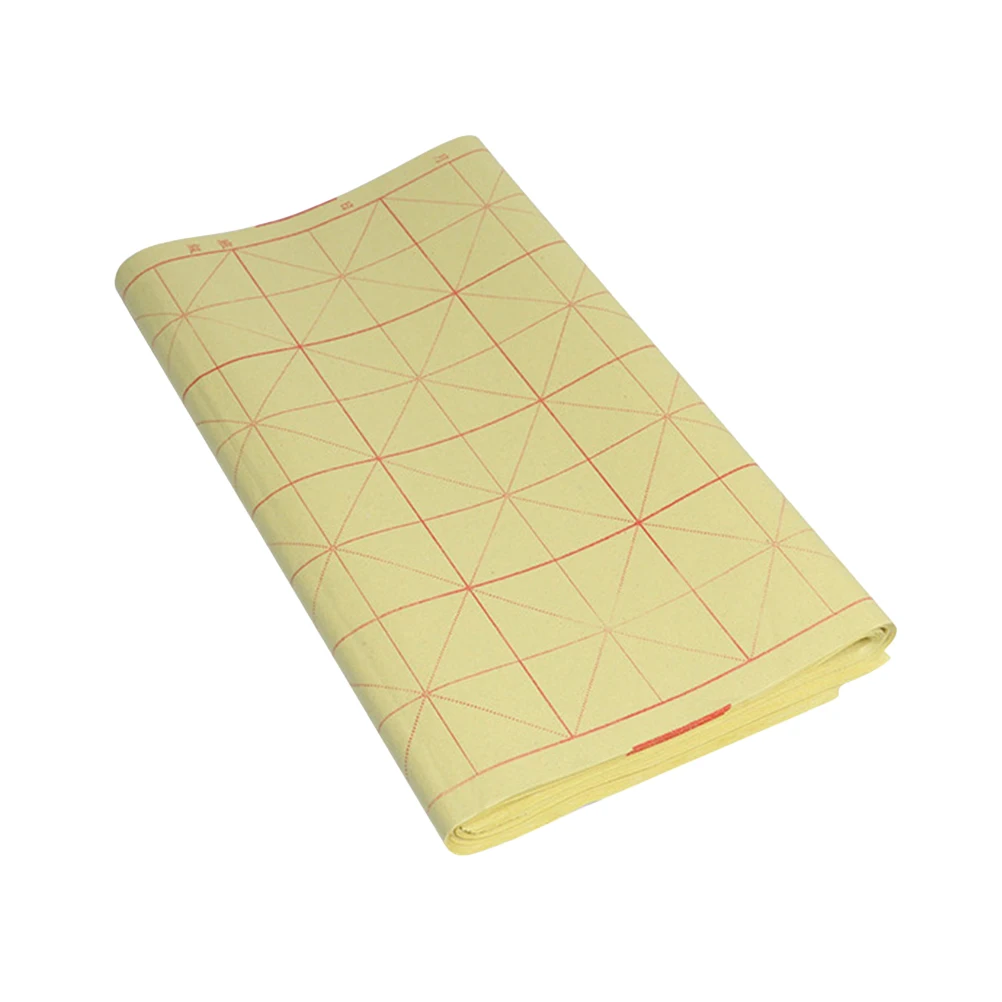 

70 Sheets 12-Grids Chinese Calligraphy Paper Traditional Practice Paper for Home School Brush Ink Writing Calligraphy Sheets