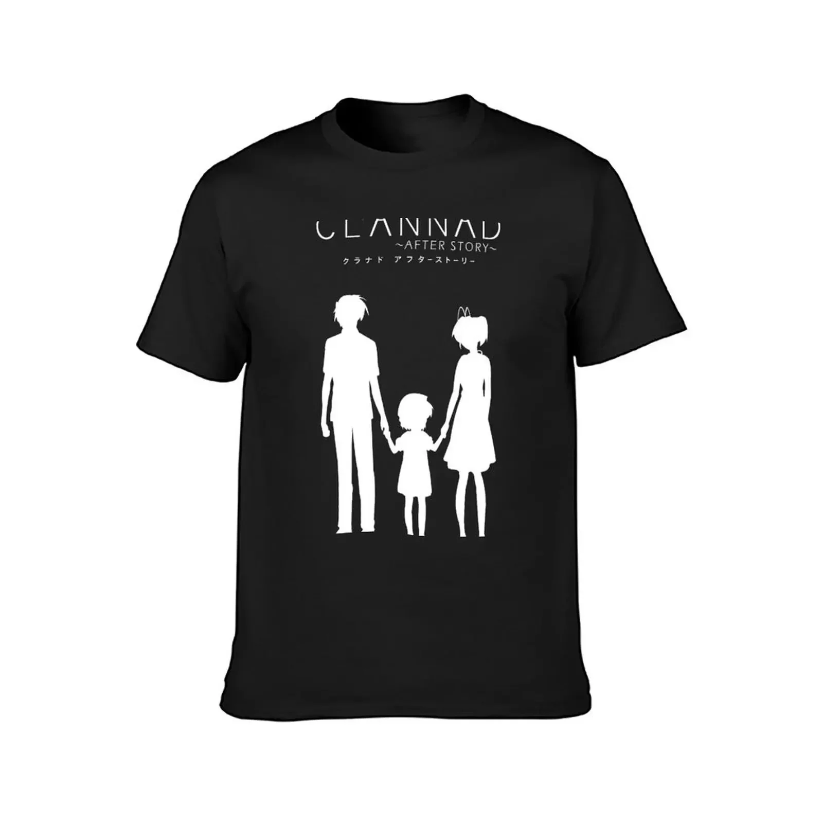 CLANNAD ~After Story~ (White Edition) T-Shirt blacks anime clothes cute tops sublime clothing for men