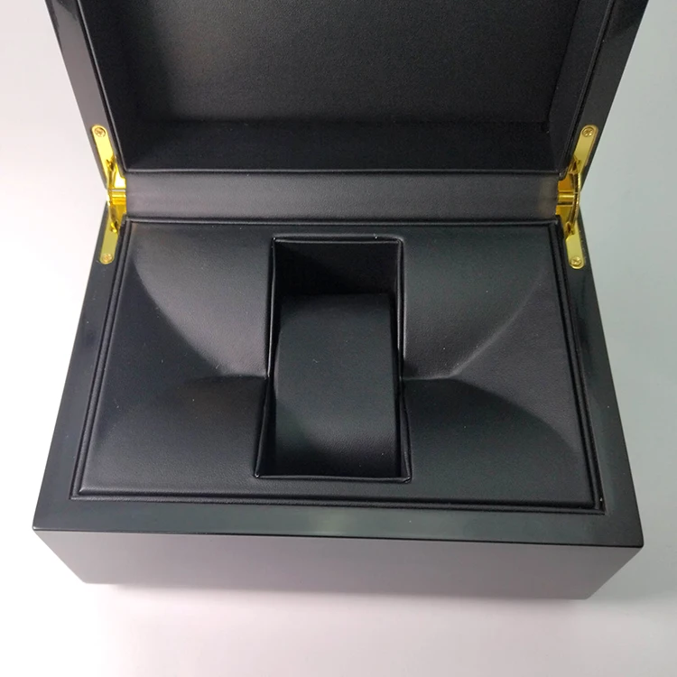 

Wholesale ready style Exquisite Craft Piano Lacquer Watch Case Wooden Packing Watch Box