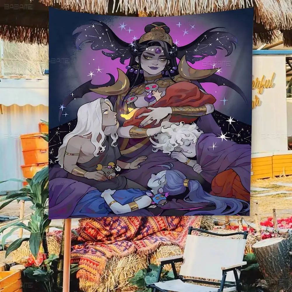 أنيمي H-Hades راية الفن الطباعة اليابانية جدار العلم أنيمي الجدار الشنق ديكور المنزل