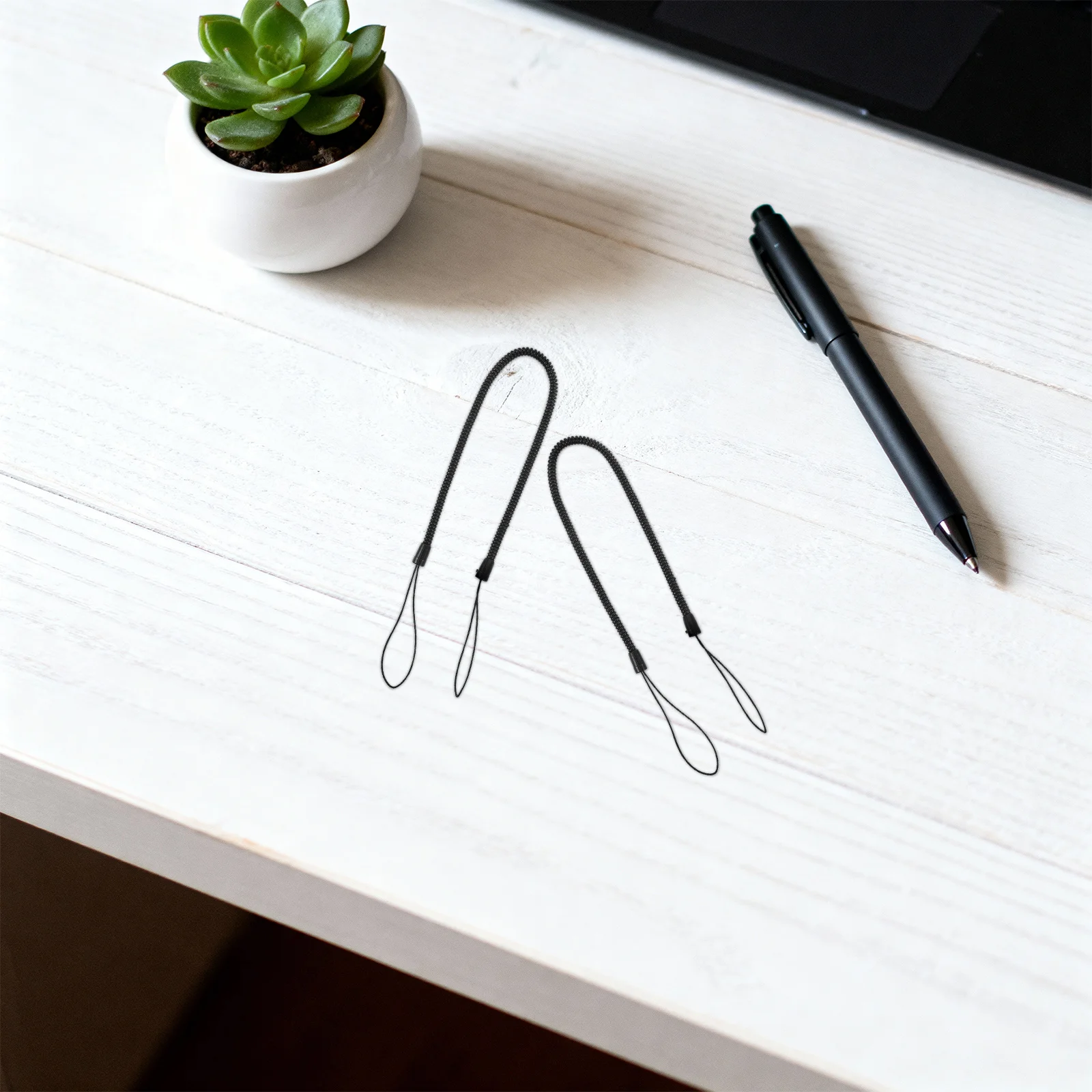 8Pcs Stylus Pen Retractable Elastic Lanyard Anti-Lost Tether Strap for Tablet Drawing Writing Pens Retractable Pen Holders