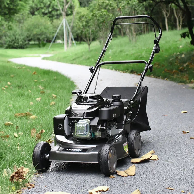 2024 High Quality Tools Automatic Hand Push Garden Mower Cordless Battery Machine Lawn