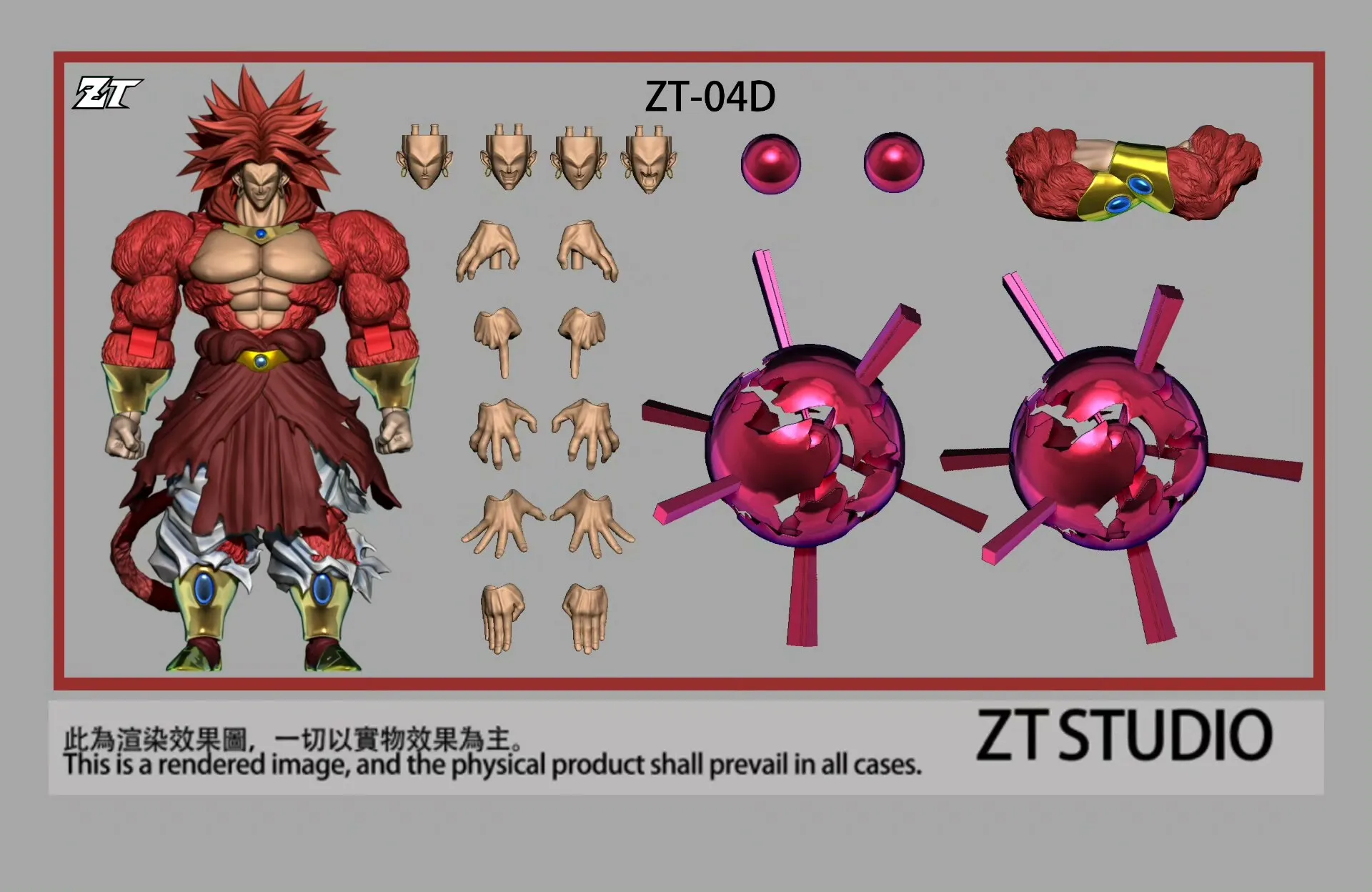 Broly ZT Studio SSJ4 Action Figure Review: The Ultimate Dragon